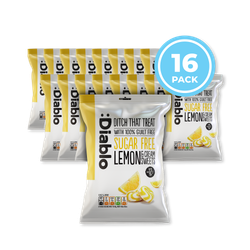 Diablo Sugar Free Lemon and Cream Sweets 75g Pack of 16