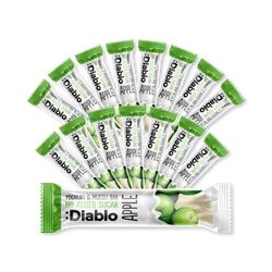 Diablo No Added Sugar Yoghurt Coated Muesli Bar Apple 30g Pack of 16