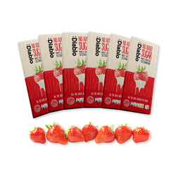 Diablo No Added Sugar White Chocolate Bar Strawberry 75g Pack of 6