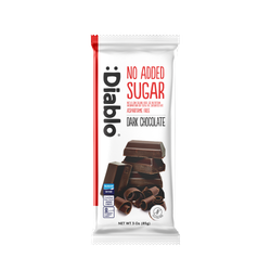 Diablo No Added Sugar Dark Chocolate Bar 85g Pack of 8