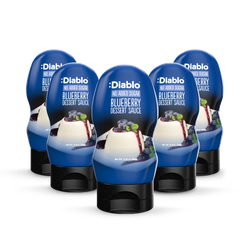 Diablo No Added Sugar Blueberry Dessert Sauce 350g Pack of 5