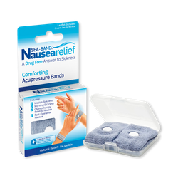 Sea-Band Acupressure Wristband for Nausea - Adult Grey