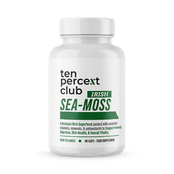 The Ten Percent Club Irish Sea Moss 90 Capsules