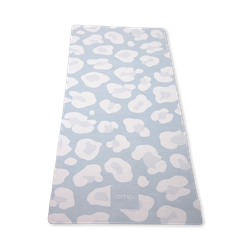 Amp Wellbeing Children's Yoga Mat Blue Leopard