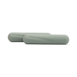 Amp Wellbeing Dumbbell Strength Bars 4kg Pair Weights Sage Green