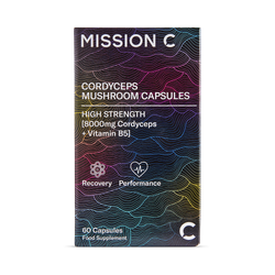 Mission C Cordyceps Capsules 8000mg with Vitamin B5 60 Vegan Capsules