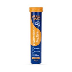 3-In-1 Formula Electrolyte & Multivitamin Effervescent Mango