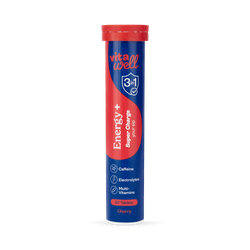 3-IN-1 Formula Electrolyte & Multivitamin Effervescent Cherry