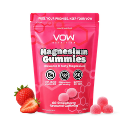 VOW Nutrition Magnesium Gummies Strawberry 60 Gummies