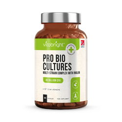 VitaBright Probiotic Complex 17 Strains - 45 Billion CFUs per Serving - 60 Capsules