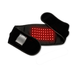 Reviber Zen Physio Lower Back Therapy Belt with Infrared Light, Heat & Vibration Massage Pad