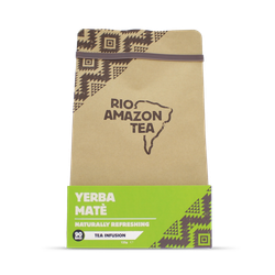 Rio Amazon  Yerba Mate Teabags – Traditional South American Mate Tea – Energy & Weight Support – Slim Mate Tea – Vegan – Medium Caffeine – 90 Tea bags