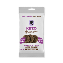 Rosten KETO Seed Snack Garlic & Chilli 70g
