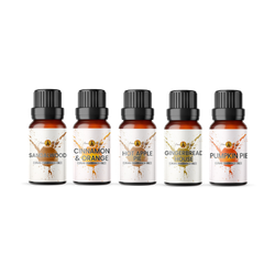 Autumn Fragrance Oil Set - 5 x 10ml Scents For Fall / Winter