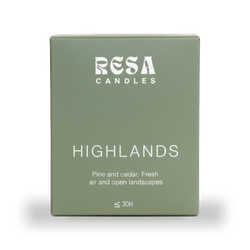 RESA Essential Oil Candle Highlands 145g