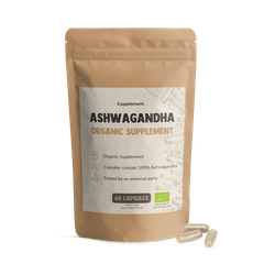 Cupplement Ashwagandha 500mg Organic - 60 Capsules