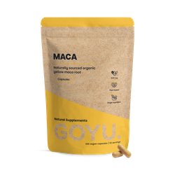GOYU Maca Capsules 500mg Organic - 100 Capsules