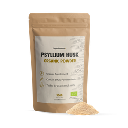 Cupplement Psyllium Husks Powder Organic - 300g
