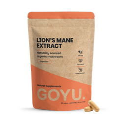 GOYU Lion's Mane Extract Capsules 400mg - 60 Capsules