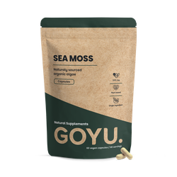 GOYU Sea Moss Capsules 500mg Organic - 60 Capsules