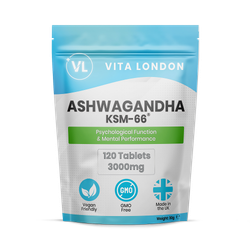 Ashwagandha KSM 66 High Strength Tablets 3000mg 120 Tablets