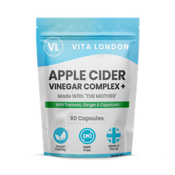 Apple Cider Vinegar Complex with Mother 1375mg  60 Capsules