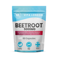 Beetroot Capsules + L-Citrulline Malate 5000mg  60 Capsules