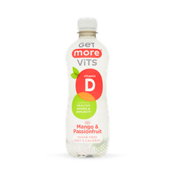 Get More Vitamin D Still Mango & Passionfruit 12x500ml