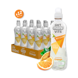 Get More Vits Recovery Hydrating Orange 12x500ml