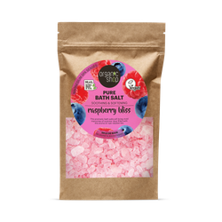 Organic Shop Raspberry Bliss Soothing & Softening Pure Bath Salt 500g
