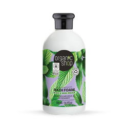 Organic Shop Melissa & Rosemary Skin Elasticity Bath Foam 500ml