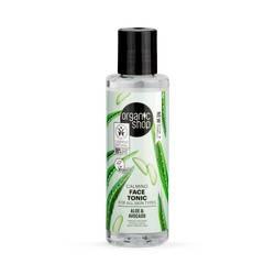 Organic Shop Calming Face Tonic for all skin types Aloe & Avocado 150ml