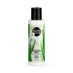 Organic Shop Micellar Cleansing Milk for all skin types Aloe & Avocado 150ml