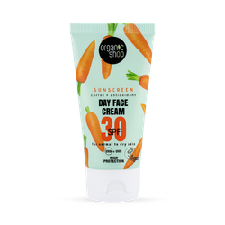 Organic Shop Sunscreen Day Face Cream 30 SPF Normal to dry skin 50ml