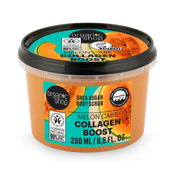 Organic Shop Shea Sugar Collagen Boost Body Scrub 250ml