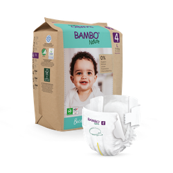 Bambo Nature Nappies Size 4 7-14kg 24 Pack