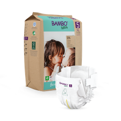 Bambo Nature Nappies Size 5 12-18kg 22 Pack