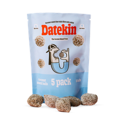 Datekin Coconut Covered Date Balls filled with Tahini 5 x 15g