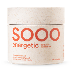 SOOO energetic: Cordyceps extract 6-8:1 90 Capsules