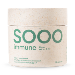 SOOO immune: Chaga extract 9-11:1 90 Capsules