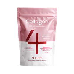 4HER Collagen: Pure Collagen Powder Peptides Unflavoured 500g