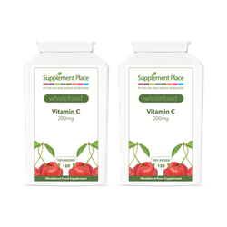 Supplement Place Wholefood Vitamin C 200mg | 240 Capsules