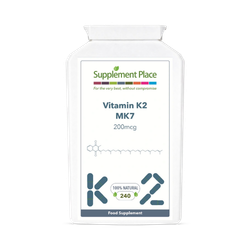 Supplement Place Vitamin K2 MK7 200mcg | 240 Capsules