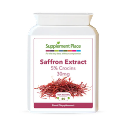 Supplement Place Saffron Extract 30mg | 5% Crocins | 60 Capsules