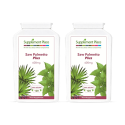 Supplement Place Saw Palmetto Plus | Saw Palmetto, Lycopene, Nettle | 240 Capsules