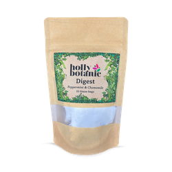 Holly Botanic Digest Tisane | Peppermint & Chamomile | 15 Tea Bags
