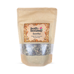 Holly Botanic Soothe Tisane | Ginger % Cinnamon | 40 Cup Loose