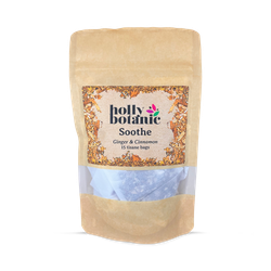 Holly Botanic Soothe Tisane | Ginger & Cinnamon | 15 Tea Bags