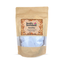 Holly Botanic Soothe Tisane | Ginger & Cinnamon | 30 Tea Bags