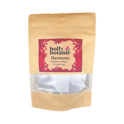 Holly Botanic Harmony Tisane | Rasperry & Rose | 30 Tea Bags